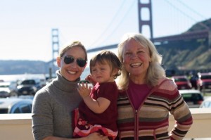 This is a photo of me and Alisa and Sydney, my granddaughter taken at the Discovery Museum.   